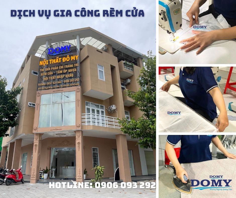 dịch vụ gia công rèm cửa